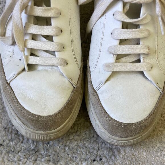 🎄3 for $25🎄 Reiss Ashley Leather Low Top Sneakers - Picture 7 of 12